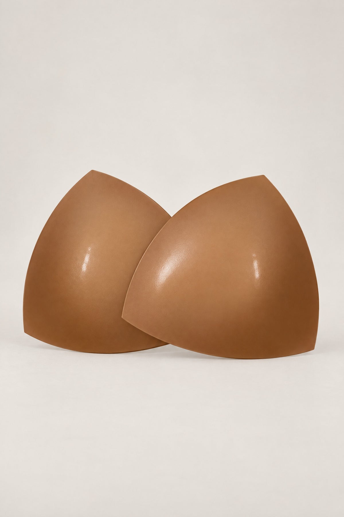 Sticky Lift Inserts in Caramel, a pair on the studio floor