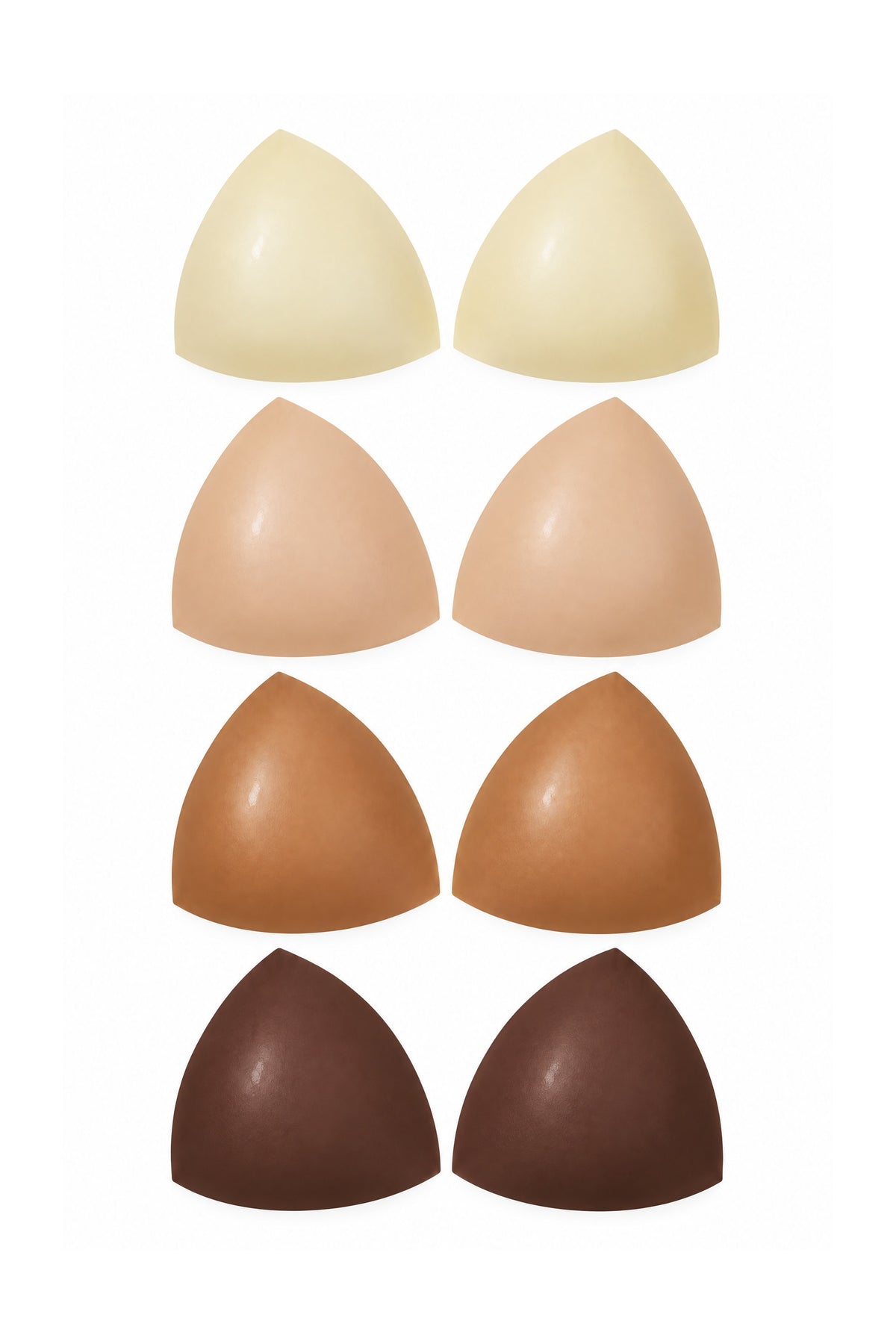 Sticky Lift Inserts in all four shades: Sand, Beige, Caramel and Cocoa